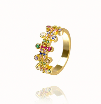 Gold Rainbow Ring